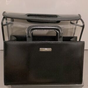 Gucci 2 in 1 Vinyl and leather bag